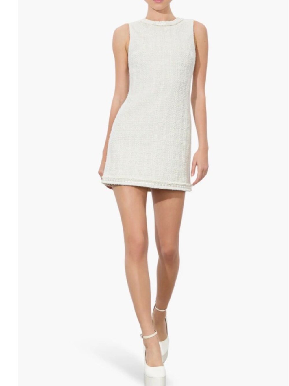 Alice + Oliva Coley Tweed Mini Dress. Size 0